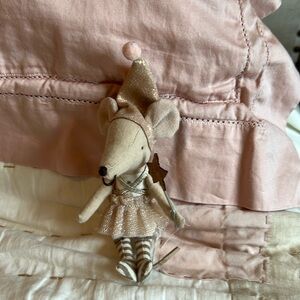 Maileg big sister tooth fairy mouse wand tutu backpack pink